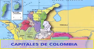 DEPARTAMENTOS Y CAPITALES DE COLOMBIA - Tierra Colombiana