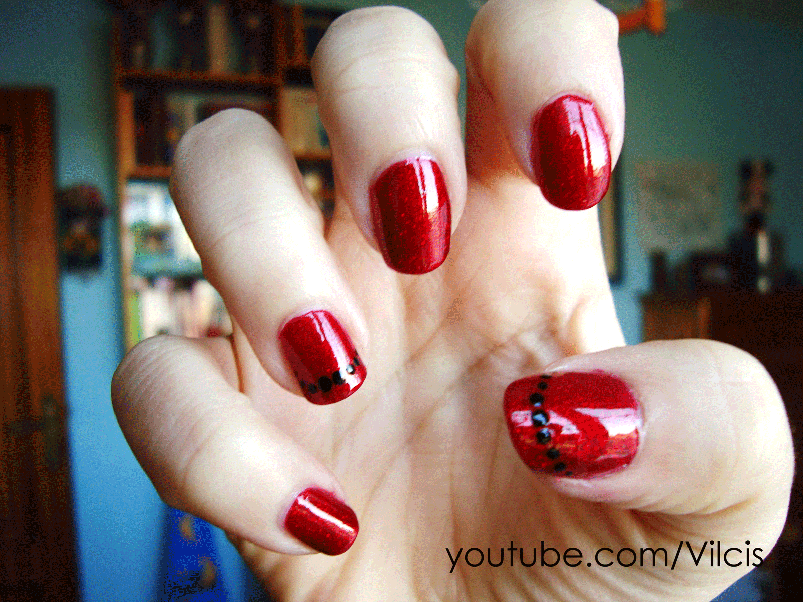 Desafio 31 días - Día 1 - Uñas rojas | unas de acrilico, uñas Desafio 31 días - Día 1 - Uñas rojas | unas de acrilico, uñas