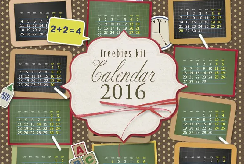 Descarga un Calendario 2016 para Imprimir | Jumabu