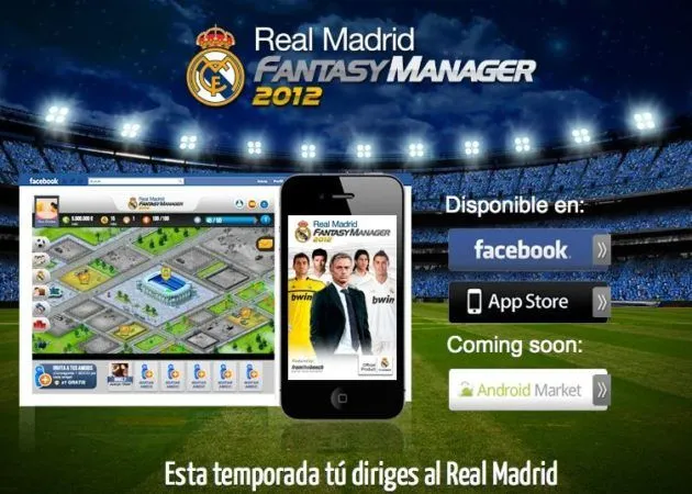 Descarga gratis Real Madrid Fantasy Manager 2012: Facebook, iOS y ...