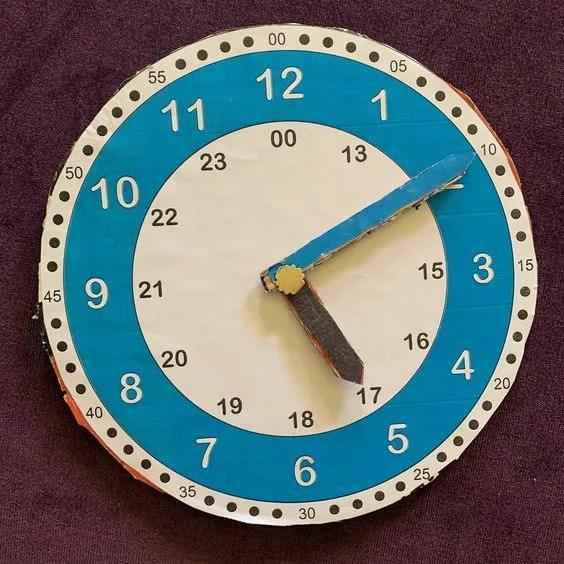 Descargable Reloj para aprender la hora