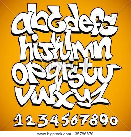 Descargar abecedario en graffiti - Imagui