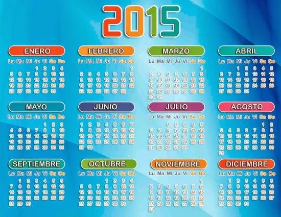 Calendario Con Santoral Y Dias Festivos | Efemérides en imágenes
