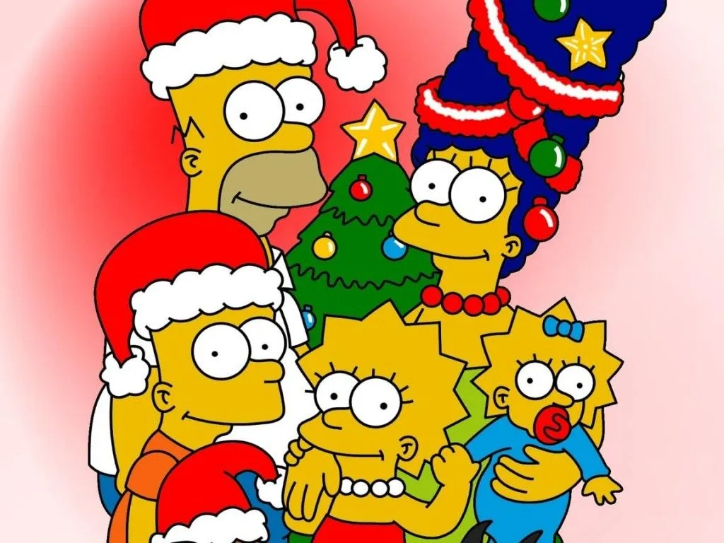 Descargar Autor: desconocido Wallpaper Navidad Simpson