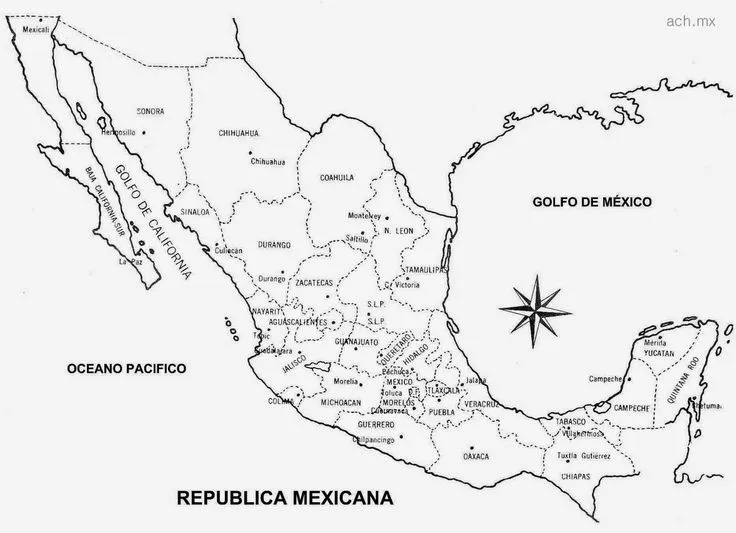 Descargar Coleccion de Mapas de Mexico para Imprimir PDF ...