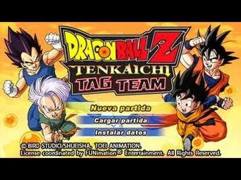 descargar dragon ball z tenkaichi tag team para psp ( rapido y ...