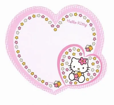 Tarjetas de Hello Kitty para imprimir gratis - Imagui