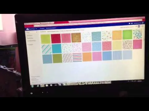 Como descargar papel decorado - YouTube