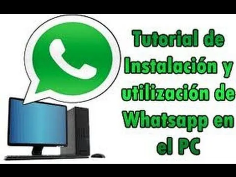 Como descargar WhatsApp para Windows 7 (100% seguro) - YouTube