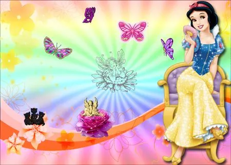 Fondos princesas para Photoshop - Imagui