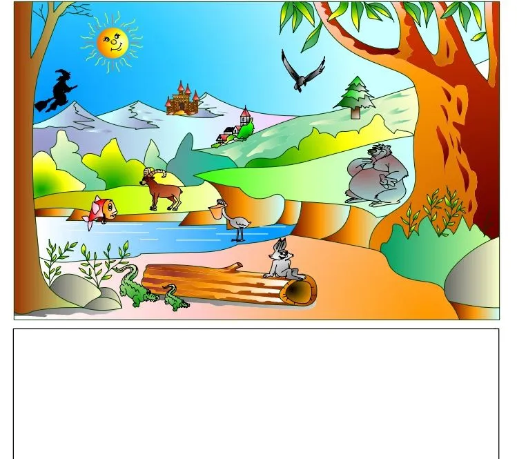 Descripción de un paisaje | Recurso educativo 38435 - Tiching Descripción de un paisaje | Recurso educativo 38435 - Tiching