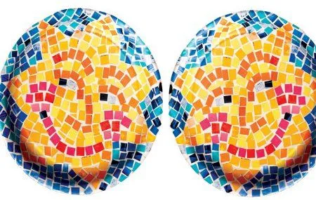 Descubriendo Imágenes": Collage con papeles de colores Descubriendo Imágenes": Collage con papeles de colores