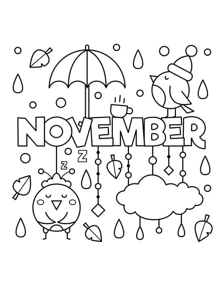 Descubrir más de 80 noviembre dibujos muy caliente - camera.edu.vn