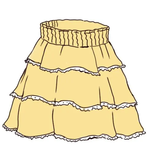 Cómo dibujar una falda: 6 pasos (con fotos) - wikiHow