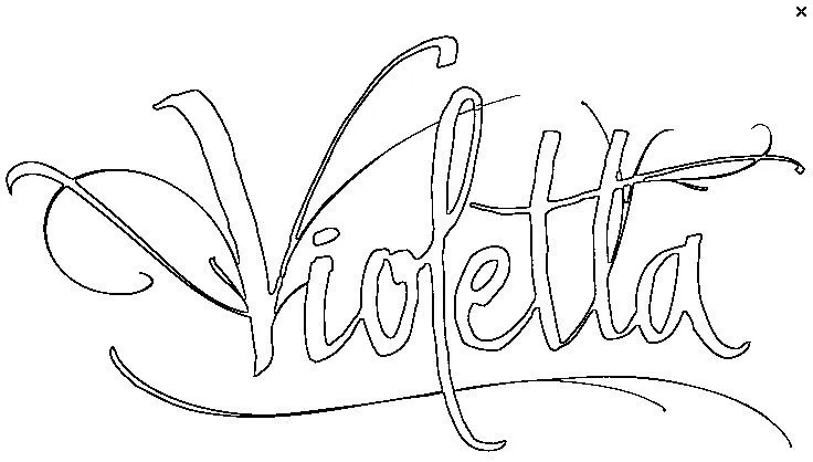 Dibujos para colorear Violetta Dibujos para imprimir