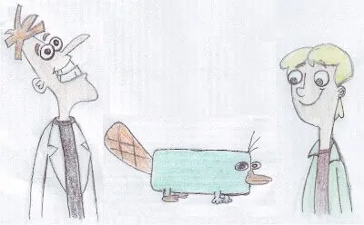 Desenho infantil: Dr. Doofenshmirtz, Perry o Ornitorrinco e Jeremy