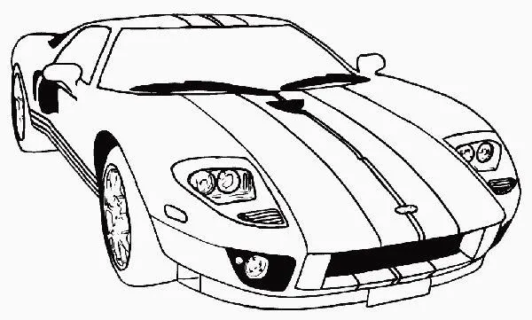 Desenhos de carros para pintar
