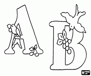 Desenhos de Letras - Alfabeto para colorir , desenhos de Letras ... Desenhos de Letras - Alfabeto para colorir , desenhos de Letras ...