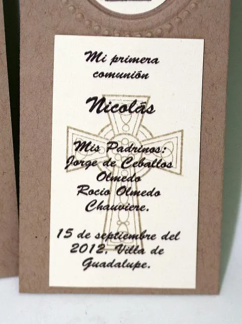 Designed by maryross: Recuerdos de Primera Comunión