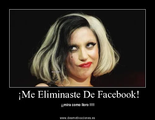 Desmotivaciones de Lady Gaga para compartir en Facebook - Mil Recursos