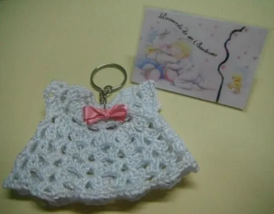 Detalle para regalo en Mi Bautizo | Crochet | Pinterest