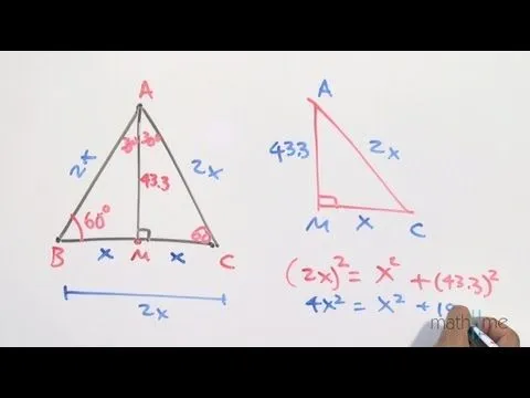 determina el area de un triangulo equilatero cuya altura mide 6 ... determina el area de un triangulo equilatero cuya altura mide 6 ...
