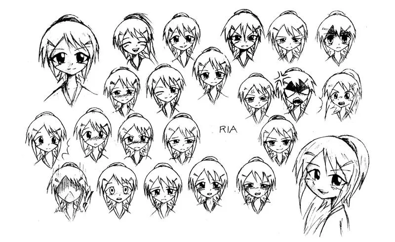 DeviantArt: More Artists Like facial expressions practice 2 by ...