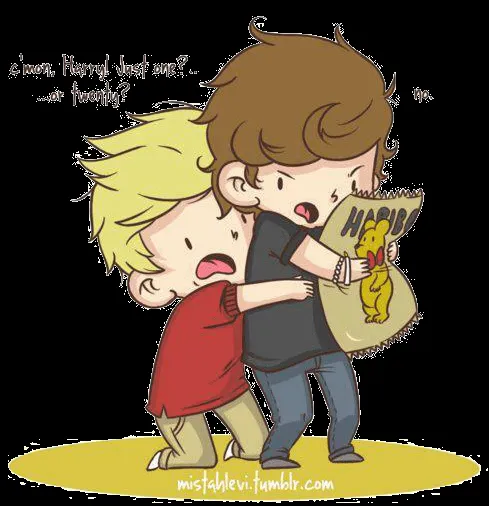 Caricatura png de Niall y Harry(One Direction) by KristyDeBieber ...