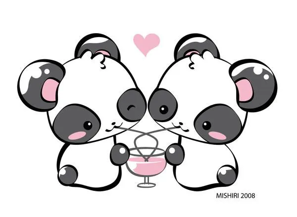Panda Love by Mishiri on DeviantArt