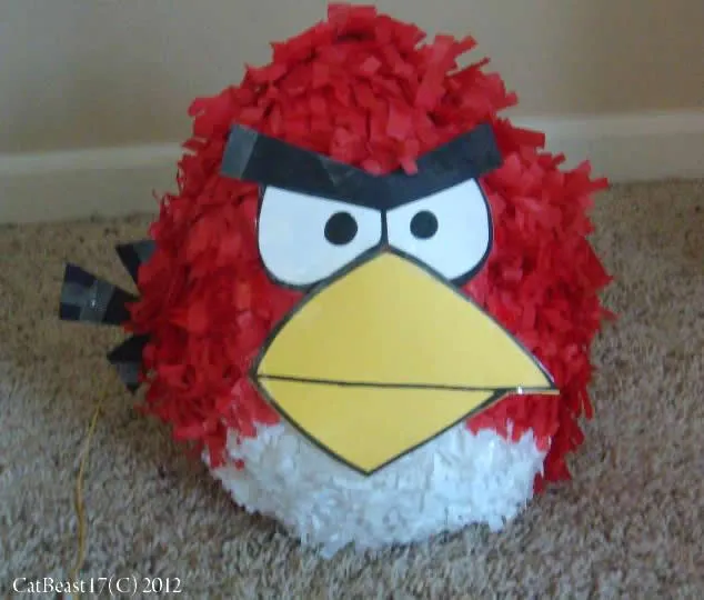 Red Angry Bird Pinata by CatBeast17 on DeviantArt