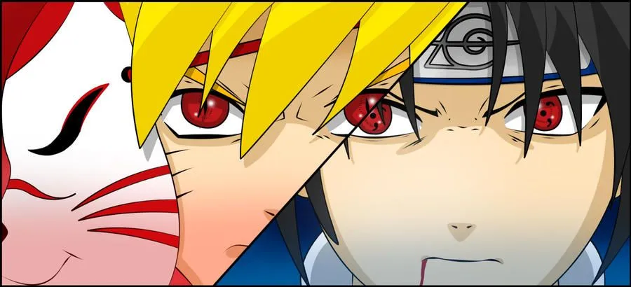 deviantART: More Like Naruto Rikudou vs Sasuke Susanoo by