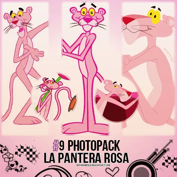 DeviantArt: More Like +Photopack #9 La Pantera Rosa by BeYourMixer