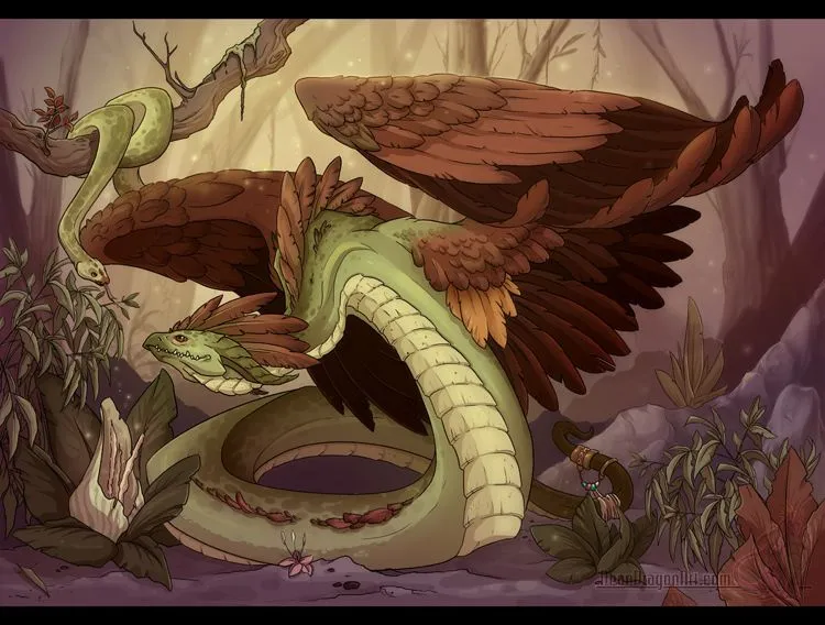 DeviantArt: More Like Quetzalcoatl by neondragon