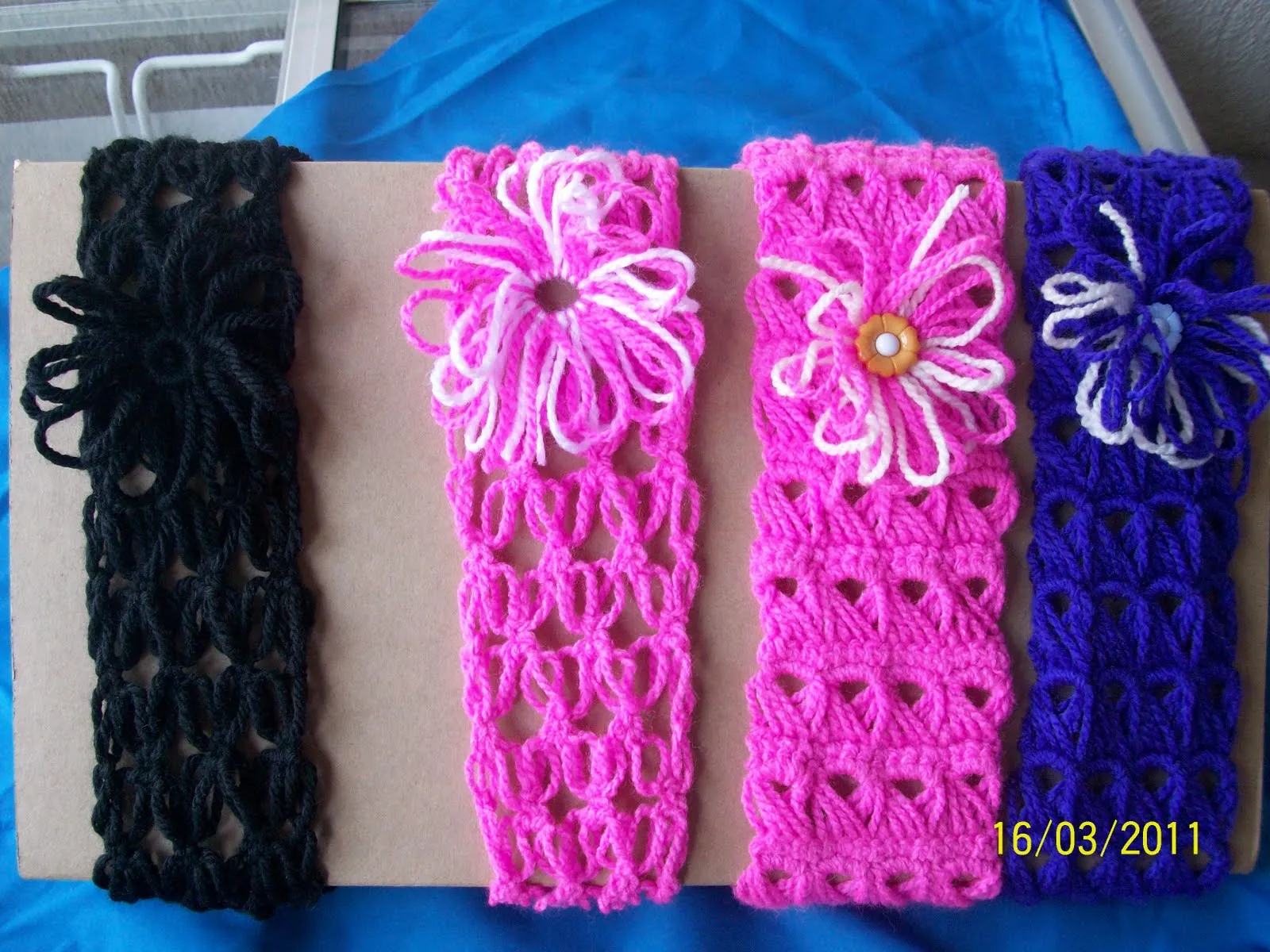 Diademas tejidas a crochet | Tejiendo Hilando y Anudando