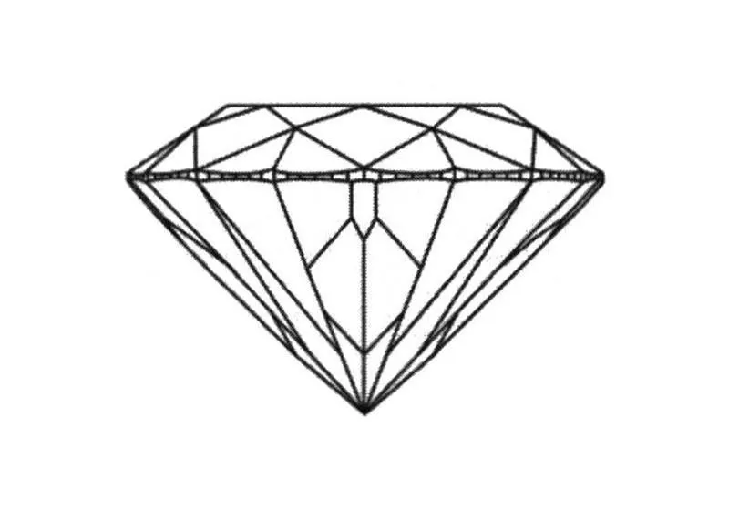Dibujo de diamante - Imagui