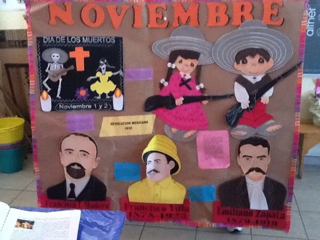 Diana valencia: Periodico mural de la revolución mexicana