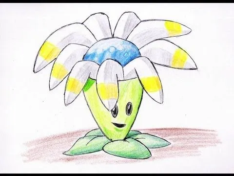 El dibujo de la planta carnivora de plants vs zombies - Imagui