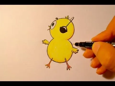 Dibuja al Pollito Pio -Artürin Ríos - YouTube