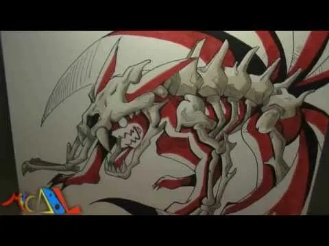 Dibujando a: Naruto (Manto de 6 colas) - YouTube