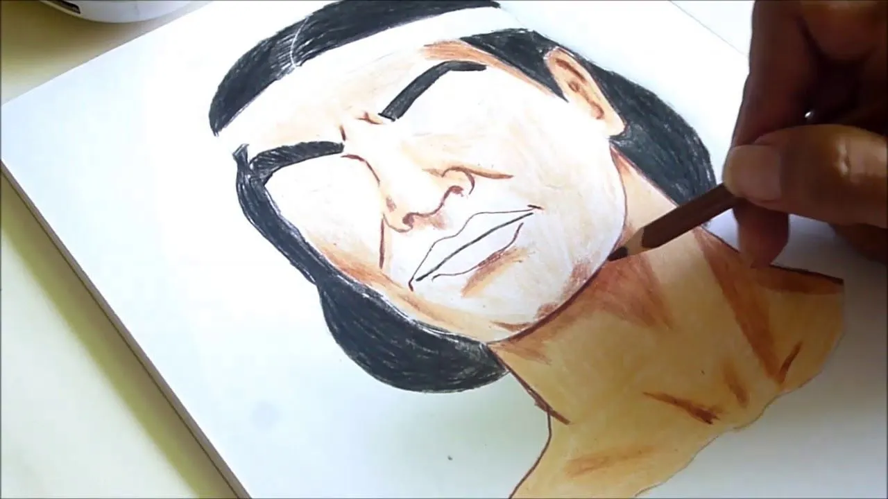 Dibujando al cacique Guaicaipuro ( Venezuela ) - YouTube