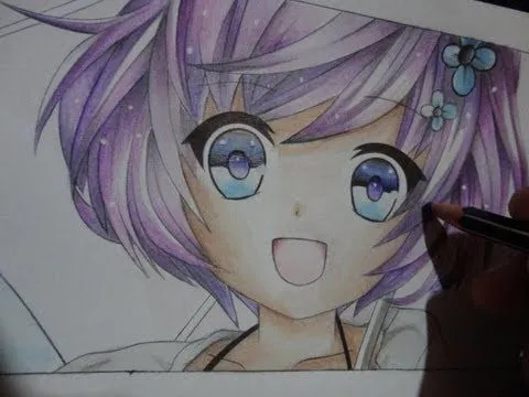 Dibujando Chica Anime /Girl - YouTube