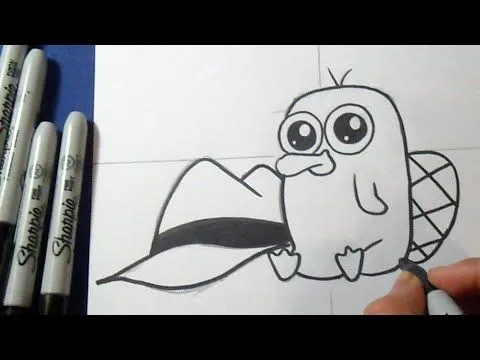Cómo dibujar al Agente P ( Bebé) "Phineas y Ferb" | How to draw ...