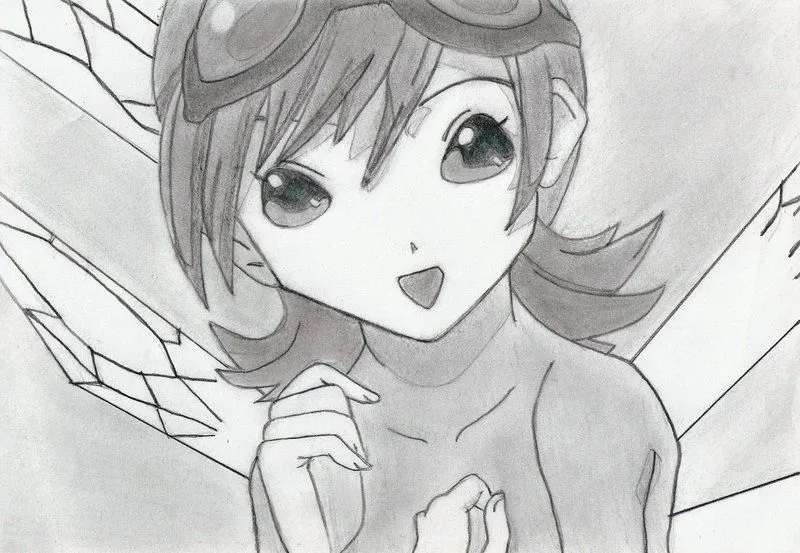 Dibujar anime a lapiz facil - Imagui