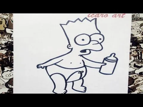 Como Dibujar A Bart Bebe Paso A Paso in directory video | Content ...