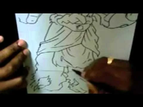 Como dibujar a Broly , Vegeta y Goku - Taringa!
