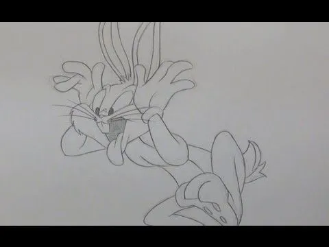 Dibujar Bugs Bunny - Draw Bugs Bunny - YouTube