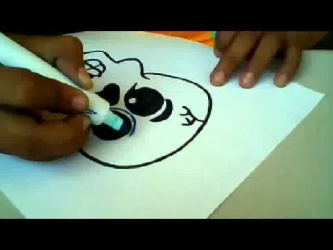 como dibujar una calavera mexicana muy facil - YouTube
