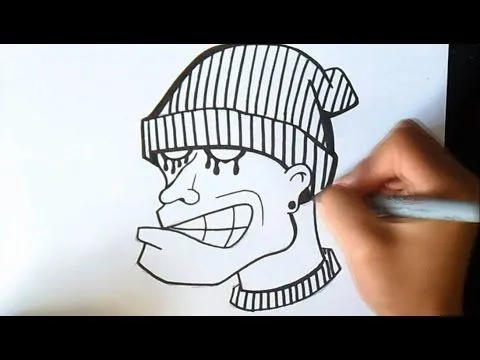 cómo dibujar caracter Graffiti | Wizard art - by Wörld - YouTube