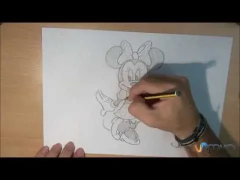Dibujar a Minnie Mouse - YouTube