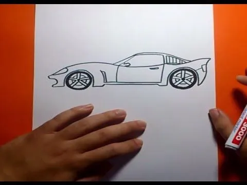 Como dibujar un coche paso a paso | How to draw a car - YouTube